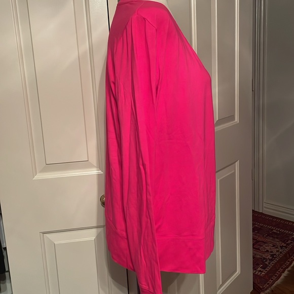 Anatomie long sleeve fuschia top - Picture 3 of 8